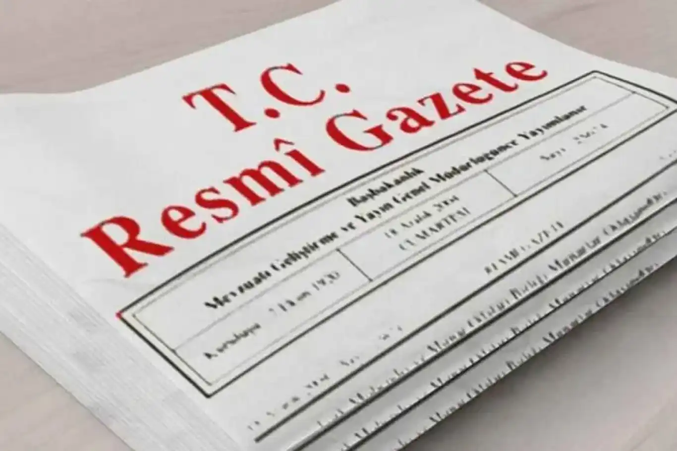 BAZI KANUNLARDA DEĞİŞİKLİK YAPILMASINA DAİR KANUN 4 Haziran 2026 PERŞEMBE Resmî Gazete Sayı : 33270